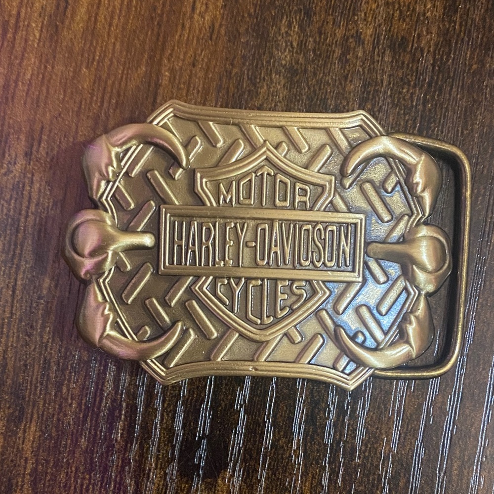 Harley-Davidson Bronze Belt Buckle